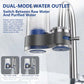 🚰49% OFF NOW! 💧 Faucet Water Purifier with Adapters - Easy Installation, Reduces Chlorine & Impurities for Cleaner Drinking Water 🏠📦