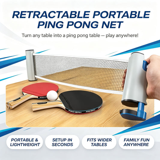 🏓 Turn Any Table Into Game Time!