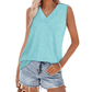 🎁Summer Promotion 49% OFF✨Women's Sleeveless V-Neck Slimming Loose Fit Casual Tank Top