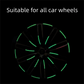 🔥2026 Hot sale 50% OFF🔥Popular Fluorescent Car Wheel Hub Tag
