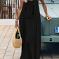 ❄️💕Hot Sale 50% OFF!💃Women's Solid Color Backless Cami Dress