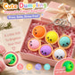 🔥🎁LAST DAY 50% OFF🔥Cute Dumpling Pressable Fidget Keychain - touch sensing light