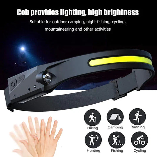🎁 Hot Sale 49% OFF 🔥Wave Sensor Movimiento LED Headlight