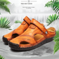 🎁 Hot Sale 49% OFF 🔥Large Size Soft Leather Men's Breathable Outdoor Sandals