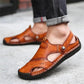 🎁 Hot Sale 49% OFF 🔥Large Size Soft Leather Men's Breathable Outdoor Sandals