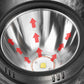 🔥Super Bright Double-head Spotlight Portable Flashlight