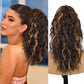 🫧🫧Limited Price ￡11.99-Last Day Promotion 49%OFF🫧Curly Wavy Frizzy Hair Extension with Ponytail
