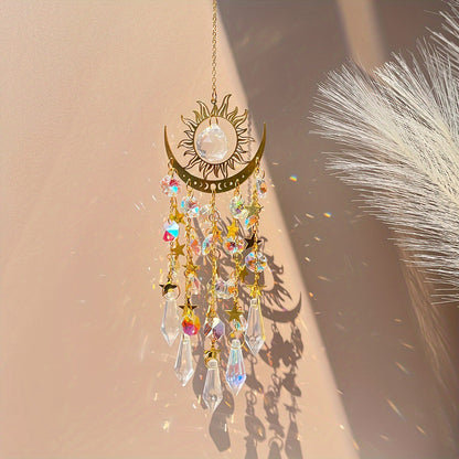 Crystal Suncatcher, Indoor and Outdoor Decoration for Window, Bedroom, Courtyard, and Garden