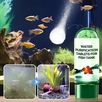 🎁 Hot Sale 49% OFF 🔥Powerful Aquarium Water Purification Tablet🌿