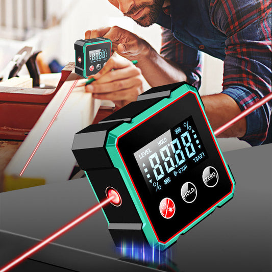 🎁🎁2025 Hot Sale 49% OFF💥Magnetic Digital Angle Finder with Electronic Laser