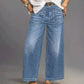 📢📢50% OFF!!⏰Women's Casual High-Rise Wide-Leg Jeans