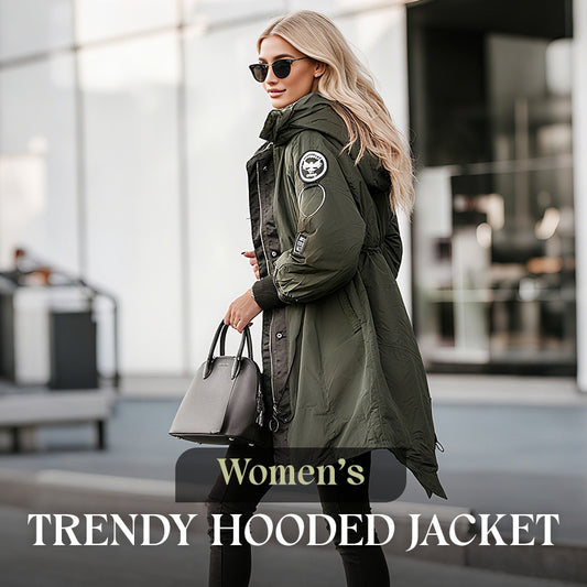 ⏳Limited-time special price £32.99⏰Women's Trendy Long-Sleeve Hooded Jacket