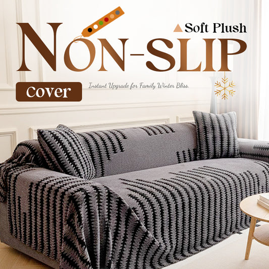 Plush Sofa Cover 2025 – Thick, Non-Slip Sofa Blanket for Cozy Autumn and Winter Days