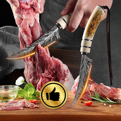🎁 Hot Sale 49% OFF🔥Sharp Curved Blade Boning Knife Set with Gift Box