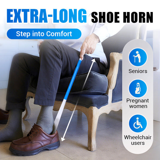 🔥Hot Sale 49% 0FF🔥Adjustable Long Shoe Horn with Sock Remover for Seniors