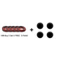 ⏰ Now only 49% off!🔇5-hole Automotive Dust-proof and Shock-absorbing Sealing Strip