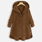 🍁Warm Jacket with Button Closure and Hood