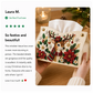 Christmas Elegance – Decorative Beaded Tissue Box Cover
