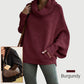 🎉HOT SALE💖Women's Batwing Cowl Neck Sweater with Pockets