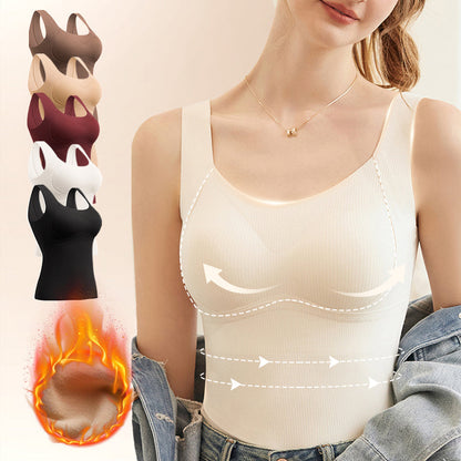 🎉2025 New Products Hot Sale✨Thickened Warm Tank Top with Shelf Bra
