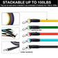 🏋️‍♀️📿 Resistance band set for full-body workouts