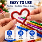 DIY Glitter Pipe Cleaners