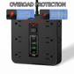 ⚡16-in-1 Power Strip with Switch & Surge Protection,ETL Listed Fireproof Power Strip