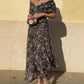 🎁 Hot Sale 49% OFF 🔥Women's Off-the-shoulder V-neck Printed Dress