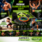 🏋️‍♀️📿 Resistance band set for full-body workouts