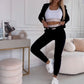 🎉Hot Sale 49% OFF😍Women's 3-Piece Zip-Up Tracksuits (jacket+vest+trousers)