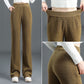 💖LAST DAY PROMOTION - 49%OFF ✨Women's Versatile Simple Stretch Elastic Waist Loose Wide Leg Pants