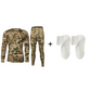 🔥🔥Men's Camouflage Thermal Underwear & Pants Set