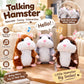🐹 Last Day Special Price £12.99! Free Shipping！✨Talking Hamster Plush – repeats whatever you say, auto head-shaking, hilarious fun for kids & adults.🎁