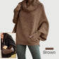 🎉HOT SALE💖Women's Batwing Cowl Neck Sweater with Pockets