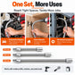1/2 Inch 35cm Multifunctional Socket Wrench Set - 3 Bendable Shafts, Wrench Extender, Connecting Rod - Work Tools, Cars Accessories, Car Stuff, Field Mechanic Tools