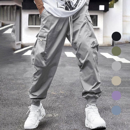 ⏳ Limited-time special offer £16.99⏰Men's Casual Loose Vintage Flap Pocket Jogger Pants