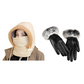 Plush-lined Thickened Thermal Hat with Face Mask for Men and Women
