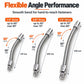 1/2 Inch 35cm Multifunctional Socket Wrench Set - 3 Bendable Shafts, Wrench Extender, Connecting Rod - Work Tools, Cars Accessories, Car Stuff, Field Mechanic Tools