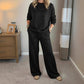 ⏰Last Day Sale - 49% OFF✨Women's Glitter Pullover Sweater & Pants 2-Piece Set