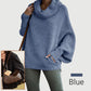 🎉HOT SALE💖Women's Batwing Cowl Neck Sweater with Pockets