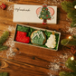 🕯️Cute Festive Scented Candles | Handmade Christmas Gift Set - Aromatherapy & Perfect Holiday Decor