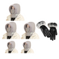 Plush-lined Thickened Thermal Hat with Face Mask for Men and Women