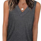 🎁Summer Promotion 49% OFF✨Women's Sleeveless V-Neck Slimming Loose Fit Casual Tank Top