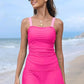 🌞2025 Summer New Arrivals🌸Women Vintage Tummy Control Two Piece Tankini Swimsuits