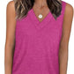 🎁Summer Promotion 49% OFF✨Women's Sleeveless V-Neck Slimming Loose Fit Casual Tank Top