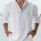 🔥Summer Hot Sale🔥Men's Cotton Linen Casual Long Sleeve Shirt