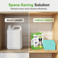 🧼🏠A wet wipe, a mop – wipe away grease, stains and bacteria and restore the shine of your floors✨