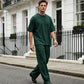 👔Men's T-Shirt & Wide-Leg Pants 2-Piece Set