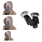 Plush-lined Thickened Thermal Hat with Face Mask for Men and Women