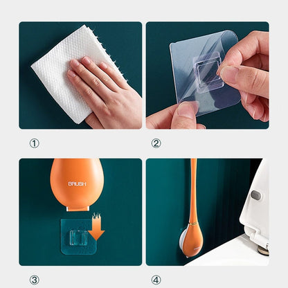 🎁 Hot Sale 49% OFF 🔥Modern Home Flexible Silicone Toilet Brush